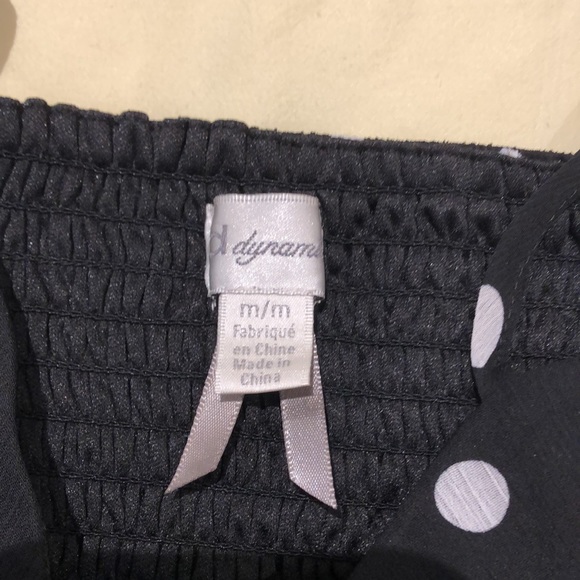 2/$25 Dynamite High-Low Hem Chiffon Polka Dot Dress - Picture 7 of 7